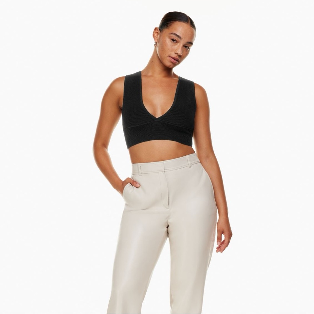 Babaton Sculpt Knit Deep V Tank